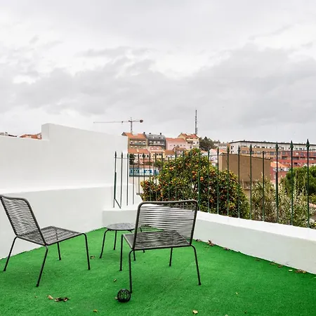Altido Brand New Elegant With Terraces In Ajuda