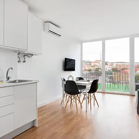 Altido Brand New Elegant With Terraces In Ajuda Apartment *