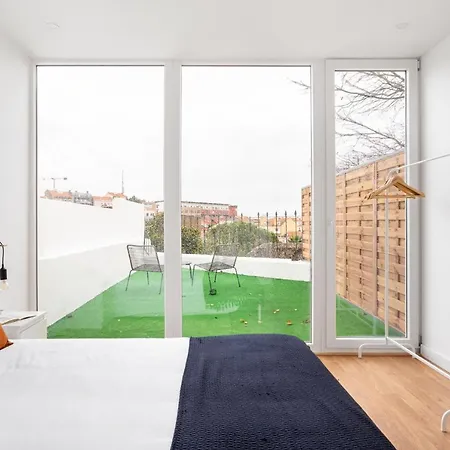 Altido Brand New Elegant With Terraces In Ajuda Apartment *